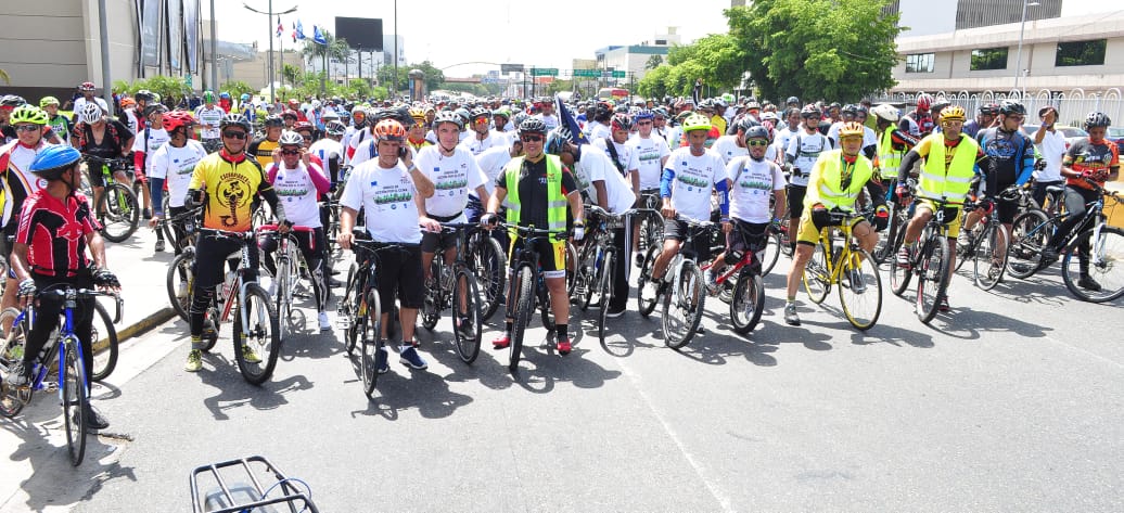 3ra bicicletada de la Unión Europea en la República Dominicana